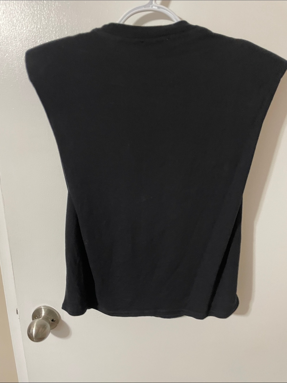Babaton Shoulder Pad Black Tee Size XS - Picture 5 of 5